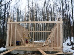 Read more about the article The 1st cabin is going up!