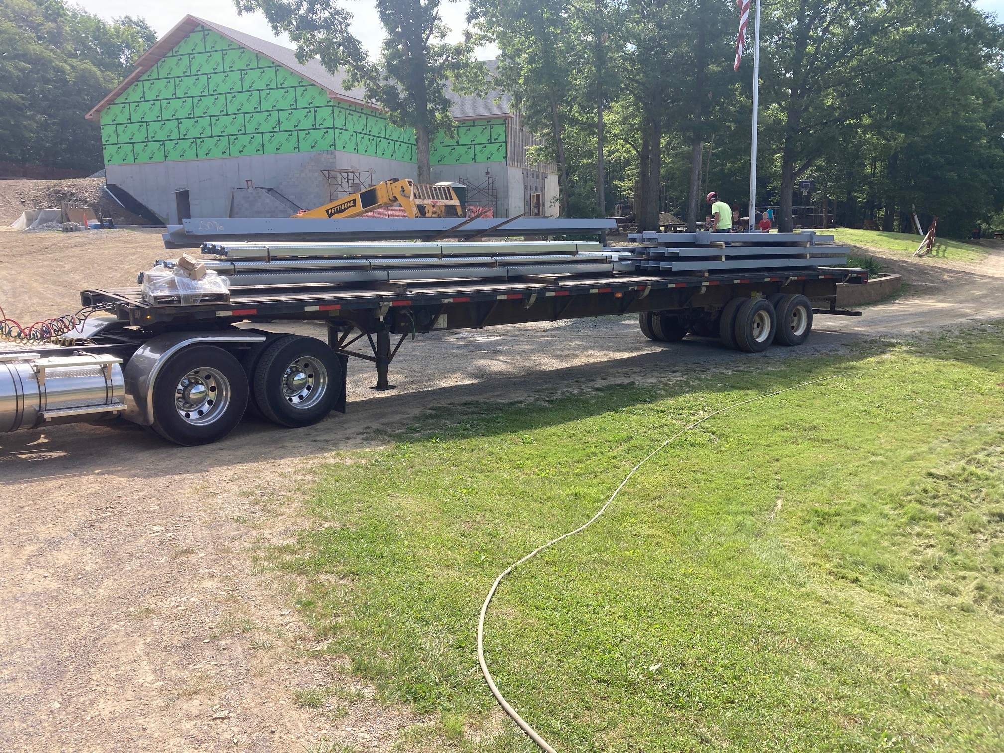 Read more about the article Deck Steel Delivery