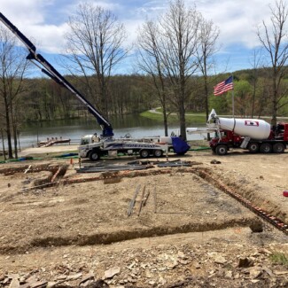 05-01-2024 Pouring Footers