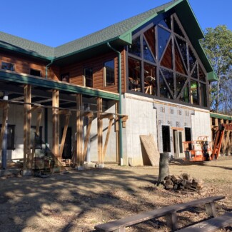 10-09-2025 A-frame Window Installation